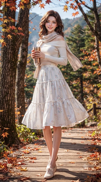 score_9, masterpiece, best quality, ultra-detailed, high-budget anime keyframe, editorial fashion photography, tasteful artistic composition, Korean woman. low angle full-body shot from head to toe showing her feet, filling the entire 9:16 vertical f