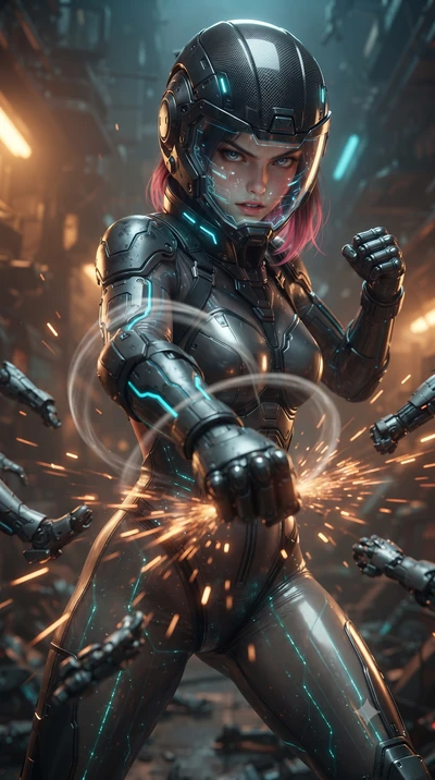 score_9, masterpiece, best quality, ultra-detailed, high-budget anime keyframe, editorial fashion photography, tasteful artistic composition, Korean woman. close-up cowboy shot from the waist and thighs up, the character dominates the composition, fi