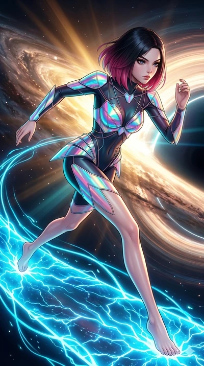 score_9, masterpiece, best quality, ultra-detailed, high-budget anime keyframe, editorial fashion photography, tasteful artistic composition, Korean woman. upper body close-up from the thighs up, character filling the screen for maximum presence. spr