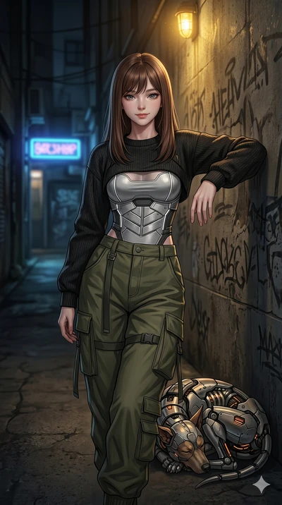 score_9, masterpiece, best quality, ultra-detailed, high-budget anime keyframe, editorial fashion photography, tasteful artistic composition, Korean woman. Upper body close-up from the thighs up, character filling the screen for maximum presence. Sta