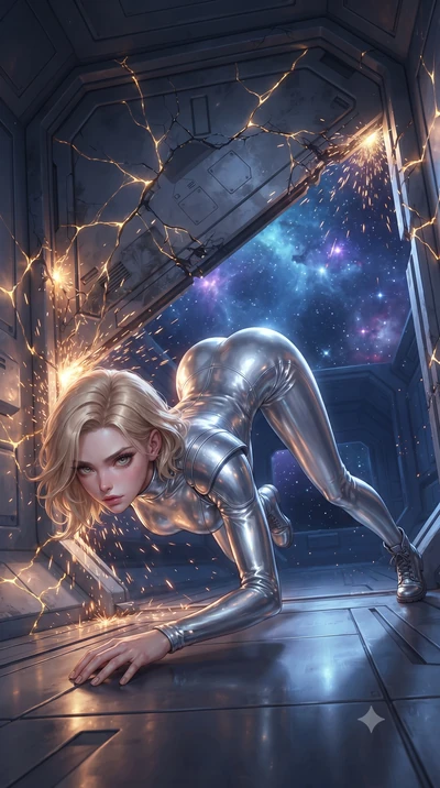 score_9, masterpiece, best quality, ultra-detailed, high-budget anime keyframe, editorial fashion photography, tasteful artistic composition, realistic cosplay photography, Caucasian woman, strictly human ears. low angle full-body shot from head to t
