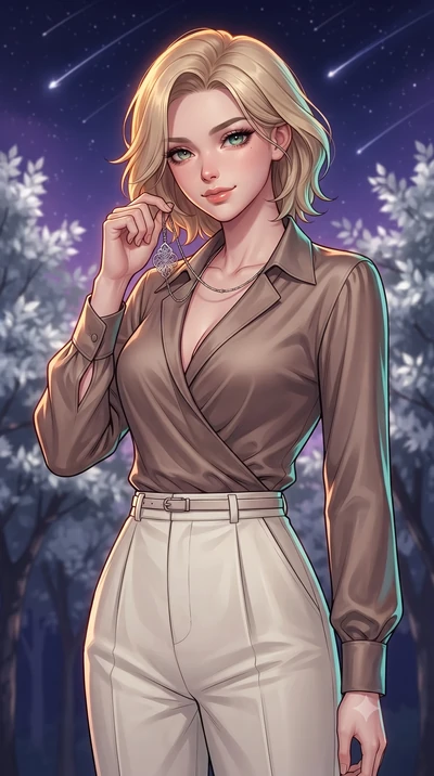score_9, masterpiece, best quality, ultra-detailed, high-budget anime keyframe, gorgeous anime illustration, with clean line-art, distinct ink outlines, and high-contrast stereoscopic depth, Caucasian woman, strictly human ears. close-up cowboy shot 