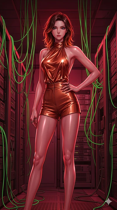 score_9, masterpiece, best quality, ultra-detailed, high-budget anime keyframe, editorial fashion photography, tasteful artistic composition, Korean woman. cowboy shot from the thighs up, character and outfit filling the frame for maximum editorial p