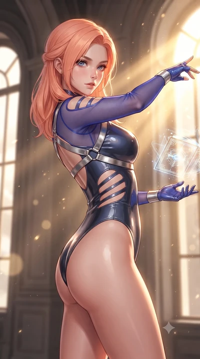 score_9, masterpiece, best quality, ultra-detailed, high-budget anime keyframe, editorial fashion photography, tasteful artistic composition, Japanese woman. close-up cowboy shot from the waist and thighs up, the character dominates the composition, 