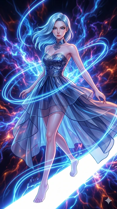 score_9, masterpiece, best quality, ultra-detailed, high-budget anime keyframe, editorial fashion photography, tasteful artistic composition, Korean woman. upper body close-up from the thighs up, character filling the screen for maximum presence. gli