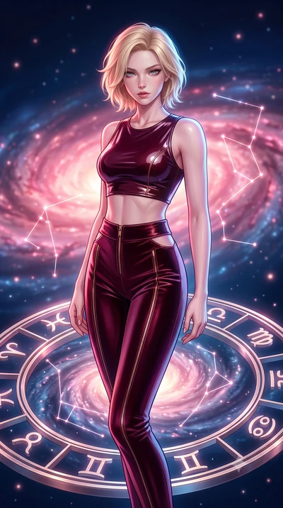 score_9, masterpiece, best quality, ultra-detailed, high-budget anime keyframe, editorial fashion photography, tasteful artistic composition, Caucasian woman. close-up cowboy shot from the waist and thighs up, the character dominates the composition,