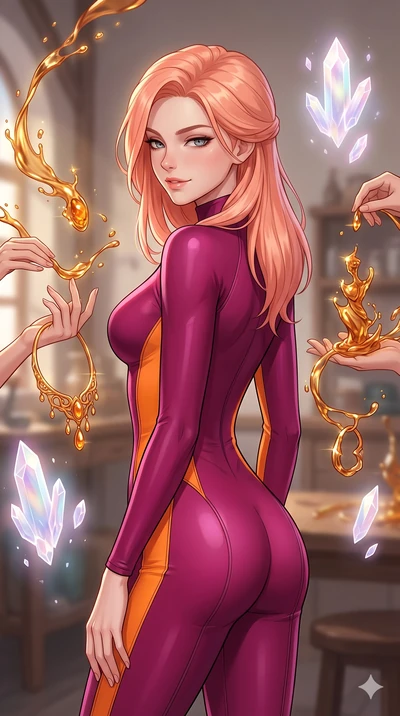 score_9, masterpiece, best quality, ultra-detailed, high-budget anime keyframe, editorial fashion photography, tasteful artistic composition, Japanese woman. close-up cowboy shot from the waist and thighs up, the character dominates the composition, 