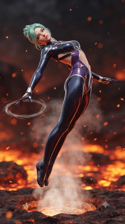 score_9, masterpiece, best quality, ultra-detailed, high-budget anime keyframe, editorial fashion photography, tasteful artistic composition, Japanese woman. low angle full-body shot from head to toe showing her feet, filling the entire 9:16 vertical
