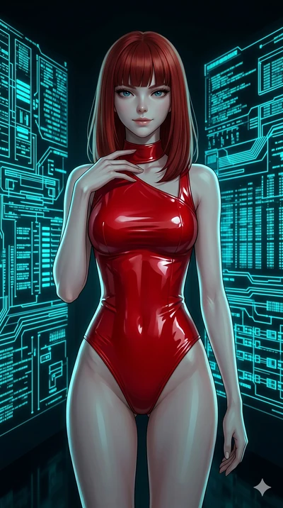 score_9, masterpiece, best quality, ultra-detailed, high-budget anime keyframe, editorial fashion photography, tasteful artistic composition, Caucasian woman, strictly human ears. cowboy shot from the thighs up, character and outfit filling the frame