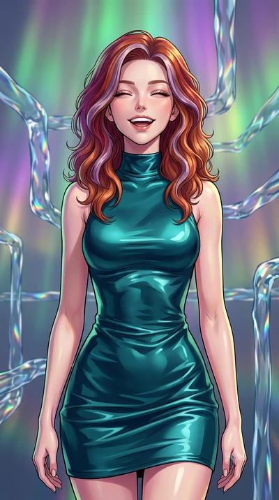 score_9, masterpiece, best quality, ultra-detailed, high-budget anime keyframe, editorial fashion photography, tasteful artistic composition, gorgeous anime illustration, with clean line-art, distinct ink outlines, and high-contrast stereoscopic dept