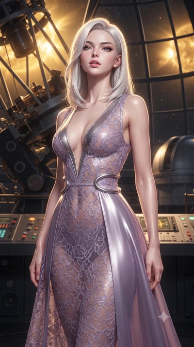 score_9, masterpiece, best quality, ultra-detailed, high-budget anime keyframe, editorial fashion photography, tasteful artistic composition, Caucasian woman. close-up cowboy shot from the waist and thighs up, the character dominates the composition,