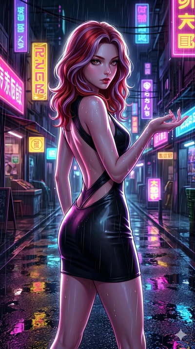 score_9, masterpiece, best quality, ultra-detailed, high-budget anime keyframe, editorial fashion photography, tasteful artistic composition, Caucasian woman, strictly human ears. Upper body close-up from the thighs up, character filling the screen f