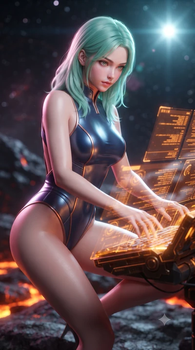 score_9, masterpiece, best quality, ultra-detailed, high-budget anime keyframe, editorial fashion photography, tasteful artistic composition, realistic cosplay photography, Japanese woman. close-up cowboy shot from the waist and thighs up, the charac