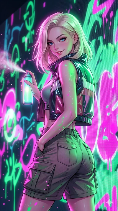 score_9, masterpiece, best quality, ultra-detailed, high-budget anime keyframe, editorial fashion photography, tasteful artistic composition, Caucasian woman, strictly human ears. Upper body close-up from the thighs up, character filling the screen f