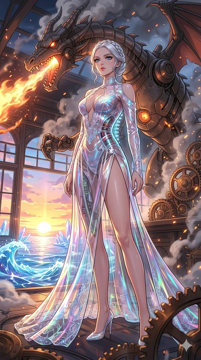 score_9, masterpiece, best quality, ultra-detailed, High-budget Anime Keyframe, vibrant colors, fluid line-art, expressive lighting, cinematic composition, Ufotable-style visual effects, top-tier animation quality, Japanese woman with delicate and el