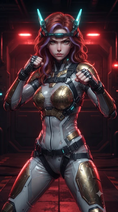 score_9, masterpiece, best quality, ultra-detailed, high-budget anime keyframe, editorial fashion photography, tasteful artistic composition, Caucasian woman. close-up cowboy shot from the waist and thighs up, the character dominates the composition,