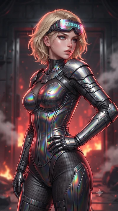 score_9, masterpiece, best quality, ultra-detailed, high-budget anime keyframe, editorial fashion photography, tasteful artistic composition, Caucasian woman. close-up cowboy shot from the waist and thighs up, the character dominates the composition,