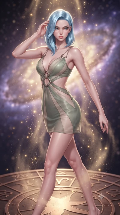 score_9, masterpiece, best quality, ultra-detailed, high-budget anime keyframe, editorial fashion photography, tasteful artistic composition, Korean woman. close-up cowboy shot from the waist and thighs up, the character dominates the composition, fi