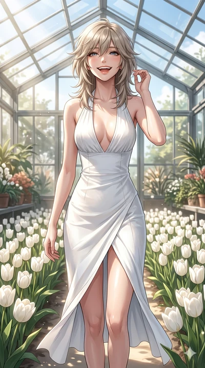 score_9, masterpiece, best quality, ultra-detailed, high-budget anime keyframe, editorial fashion photography, tasteful artistic composition, Japanese woman. cowboy shot from the thighs up, character and outfit filling the frame for maximum editorial