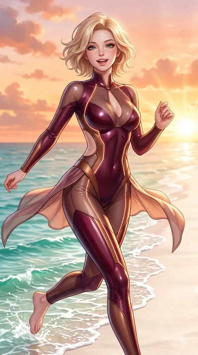 score_9, masterpiece, best quality, ultra-detailed, high-budget anime keyframe, editorial fashion photography, tasteful artistic composition, Caucasian woman. close-up cowboy shot from the waist and thighs up, the character dominates the composition,