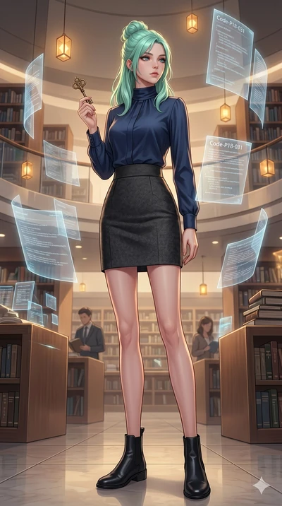 score_9, masterpiece, best quality, ultra-detailed, high-budget anime keyframe, editorial fashion photography, tasteful artistic composition, Japanese woman. low angle full-body shot from head to toe showing her feet, filling the entire 9:16 vertical
