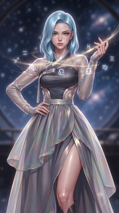 score_9, masterpiece, best quality, ultra-detailed, high-budget anime keyframe, editorial fashion photography, tasteful artistic composition, Korean woman. close-up cowboy shot from the waist and thighs up, the character dominates the composition, fi