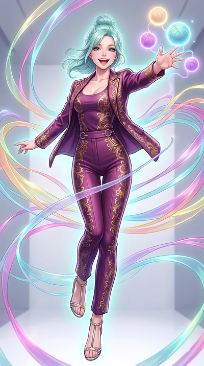score_9, masterpiece, best quality, ultra-detailed, high-budget anime keyframe, editorial fashion photography, tasteful artistic composition, Japanese woman. low angle full-body shot from head to toe showing her feet, filling the entire 9:16 vertical
