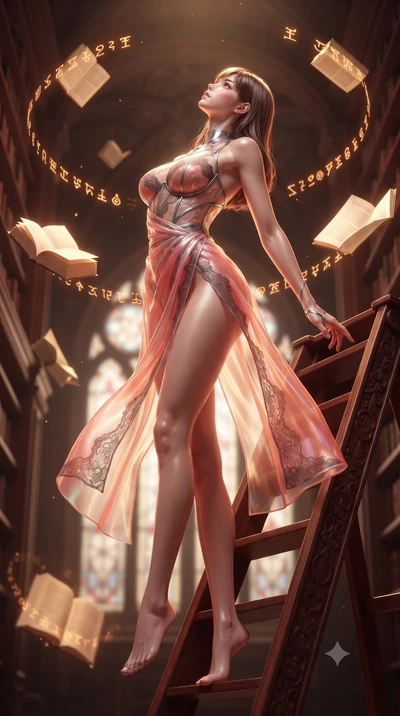 score_9, masterpiece, best quality, ultra-detailed, high-budget anime keyframe, editorial fashion photography, tasteful artistic composition, Korean woman. low angle full-body shot from head to toe showing her feet, filling the entire 9:16 vertical f