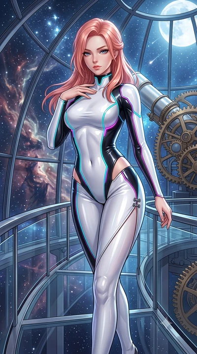 score_9, masterpiece, best quality, ultra-detailed, high-budget anime keyframe, semi-realistic 3D game render, editorial fashion photography, tasteful artistic composition, Japanese woman. close-up cowboy shot from the waist and thighs up, the charac