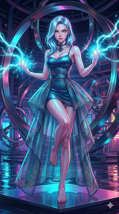 score_9, masterpiece, best quality, ultra-detailed, high-budget anime keyframe, editorial fashion photography, tasteful artistic composition, Korean woman. upper body close-up from the thighs up, character filling the screen for maximum presence. ste