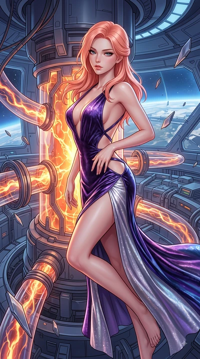 score_9, masterpiece, best quality, ultra-detailed, high-budget anime keyframe, semi-realistic 3D game render, editorial fashion photography, tasteful artistic composition, Japanese woman. close-up cowboy shot from the waist and thighs up, the charac