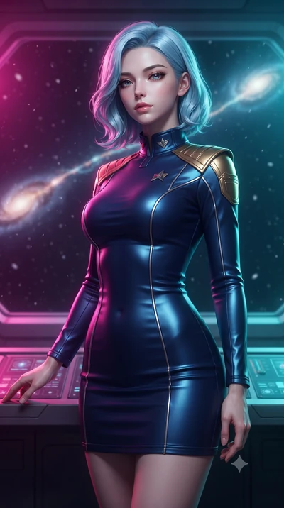 score_9, masterpiece, best quality, ultra-detailed, high-budget anime keyframe, editorial fashion photography, tasteful artistic composition, realistic cosplay photography, Korean woman. close-up cowboy shot from the waist and thighs up, the characte