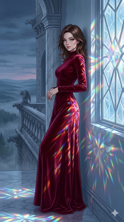 score_9, masterpiece, best quality, ultra-detailed, high-budget anime keyframe, editorial fashion photography, tasteful artistic composition, Korean woman. cowboy shot from the thighs up, character and outfit filling the frame for maximum editorial p