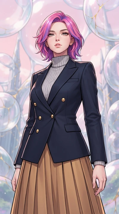 score_9, masterpiece, best quality, ultra-detailed, high-budget anime keyframe, gorgeous anime illustration, with clean line-art, distinct ink outlines, and high-contrast stereoscopic depth, Caucasian woman, strictly human ears. close-up cowboy shot 