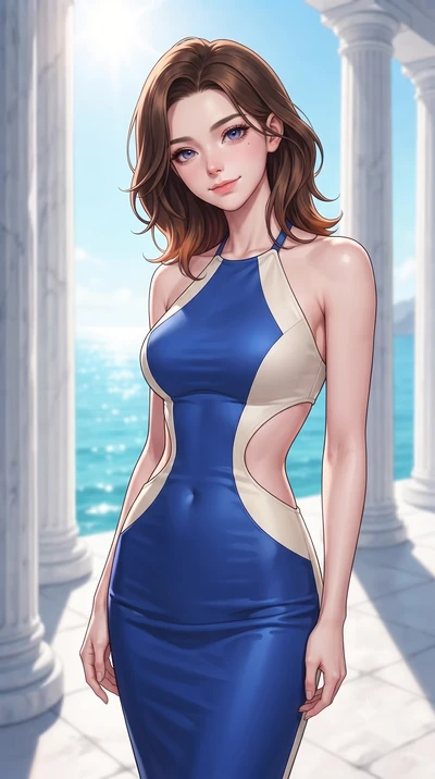 score_9, masterpiece, best quality, ultra-detailed, high-budget anime keyframe, editorial fashion photography, tasteful artistic composition, gorgeous anime illustration, with clean line-art, distinct ink outlines, and high-contrast stereoscopic dept
