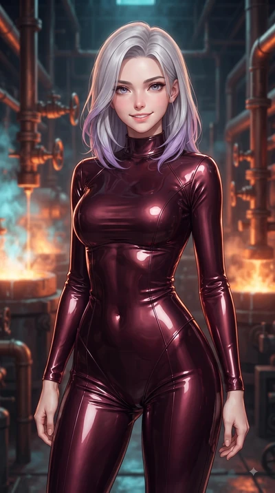 score_9, masterpiece, best quality, ultra-detailed, high-budget anime keyframe, editorial fashion photography, tasteful artistic composition, Caucasian woman woman. close-up cowboy shot from the waist and thighs up, the character dominates the compos