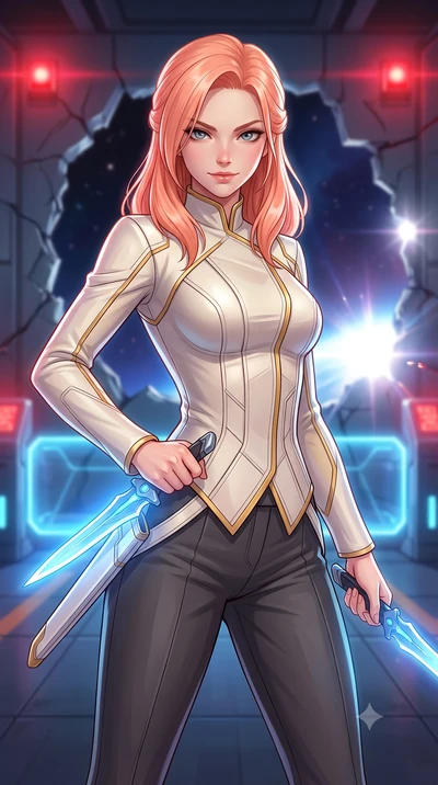 score_9, masterpiece, best quality, ultra-detailed, high-budget anime keyframe, editorial fashion photography, tasteful artistic composition, Japanese woman. close-up cowboy shot from the waist and thighs up, the character dominates the composition, 
