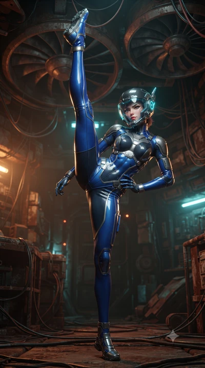 score_9, masterpiece, best quality, ultra-detailed, high-budget anime keyframe, editorial fashion photography, tasteful artistic composition, Korean woman. low angle full-body shot from head to toe showing her feet, filling the entire 9:16 vertical f