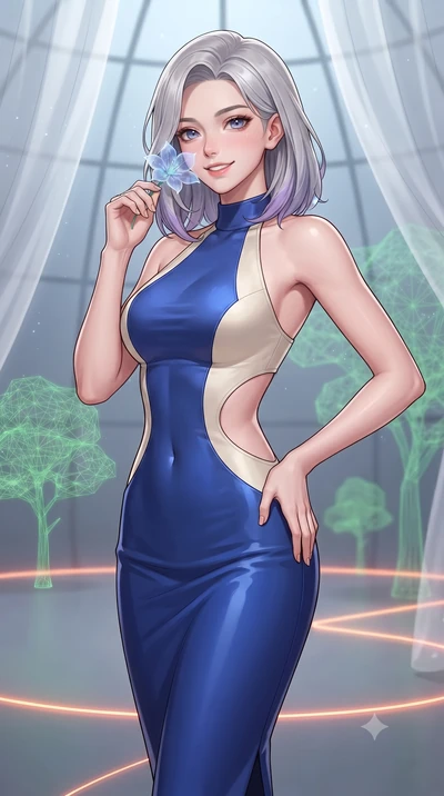 score_9, masterpiece, best quality, ultra-detailed, high-budget anime keyframe, editorial fashion photography, tasteful artistic composition, gorgeous anime illustration, with clean line-art, distinct ink outlines, and high-contrast stereoscopic dept