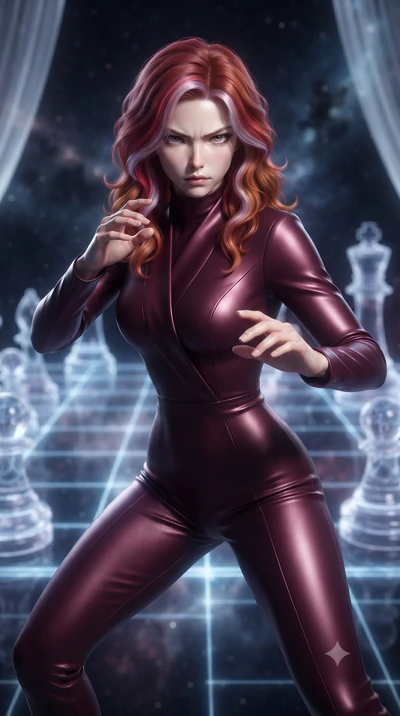 score_9, masterpiece, best quality, ultra-detailed, high-budget anime keyframe, editorial fashion photography, tasteful artistic composition, realistic cosplay photography, Caucasian woman, strictly human ears. close-up cowboy shot from the waist and