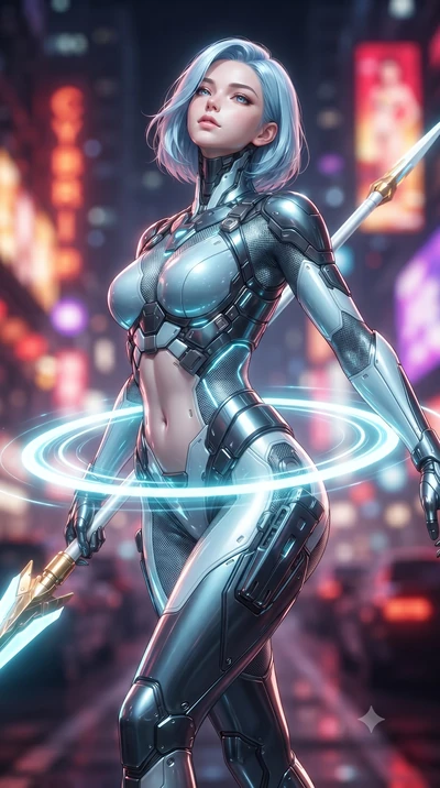 score_9, masterpiece, best quality, ultra-detailed, high-budget anime keyframe, editorial fashion photography, tasteful artistic composition, Korean woman. close-up cowboy shot from the waist and thighs up, the character dominates the composition, fi