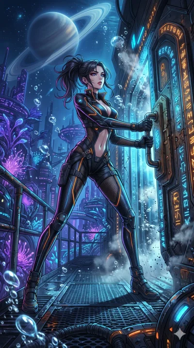 score_9, masterpiece, best quality, ultra-detailed, High-budget Anime Keyframe, vibrant colors, fluid line-art, expressive lighting, cinematic composition, Ufotable-style visual effects, top-tier animation quality, Korean woman with idol-like refined