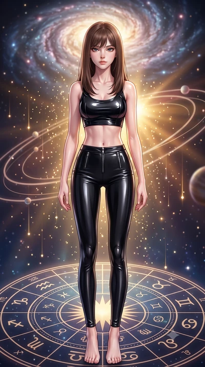 score_9, masterpiece, best quality, ultra-detailed, high-budget anime keyframe, editorial fashion photography, tasteful artistic composition, Korean woman. close-up cowboy shot from the waist and thighs up, the character dominates the composition, fi