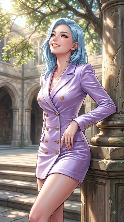 score_9, masterpiece, best quality, ultra-detailed, high-budget anime keyframe, editorial fashion photography, tasteful artistic composition, Korean woman. close-up cowboy shot from the waist and thighs up, the character dominates the composition, fi