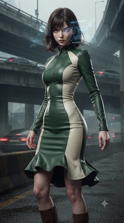 score_9, masterpiece, best quality, ultra-detailed, high-budget anime keyframe, editorial fashion photography, tasteful artistic composition, realistic cosplay photography, Korean woman. close-up cowboy shot from the waist and thighs up, the characte