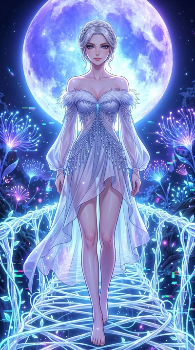 score_9, masterpiece, best quality, ultra-detailed, High-budget Anime Keyframe, vibrant colors, fluid line-art, expressive lighting, cinematic composition, Ufotable-style visual effects, top-tier animation quality, Japanese woman with delicate and el