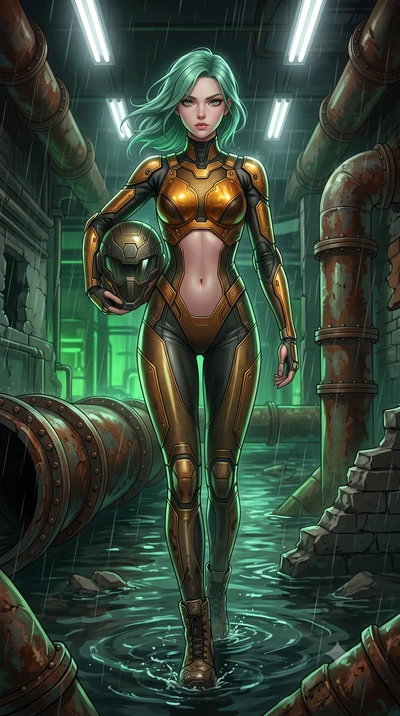 score_9, masterpiece, best quality, ultra-detailed, high-budget anime keyframe, semi-realistic 3D game render, editorial fashion photography, tasteful artistic composition, Japanese woman. low angle full-body shot from head to toe showing her feet, f