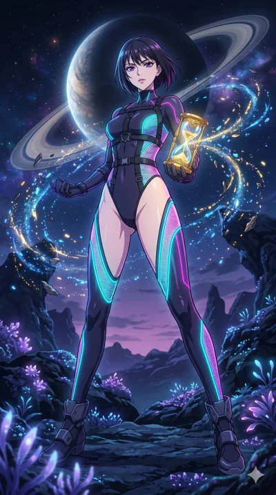 score_9, masterpiece, best quality, ultra-detailed, High-budget Anime Keyframe, vibrant colors, fluid line-art, expressive lighting, cinematic composition, Ufotable-style visual effects, top-tier animation quality, Japanese woman with delicate and el
