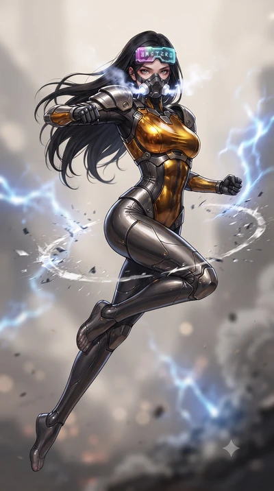 score_9, masterpiece, best quality, ultra-detailed, high-budget anime keyframe, editorial fashion photography, tasteful artistic composition, Korean woman. low angle full-body shot from head to toe showing her feet, filling the entire 9:16 vertical f
