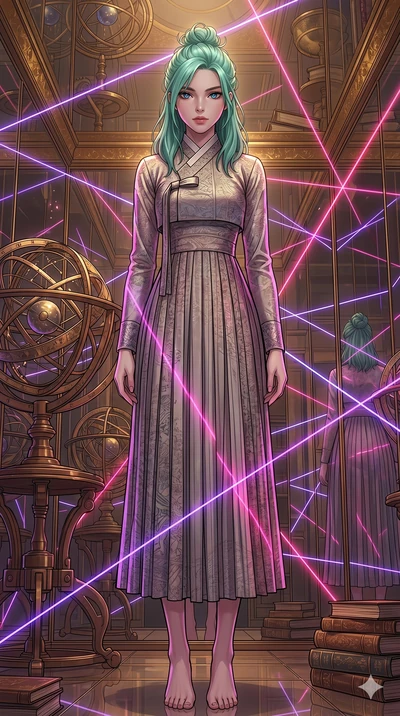 score_9, masterpiece, best quality, ultra-detailed, high-budget anime keyframe, editorial fashion photography, tasteful artistic composition, Japanese woman. low angle full-body shot from head to toe showing her feet, filling the entire 9:16 vertical